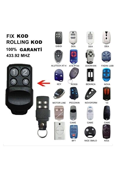 Abe Garaj-kepenk kumandası