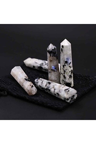 MYTAKIAĞACIMFH Ay Taşı Doğal Taş Obelisk Parça Ham Kazık Kütle Yoga Meditasyo...