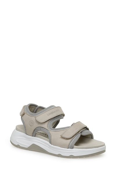 lumberjack UMORE 3FX Beige Women's Thick Sole Sandals