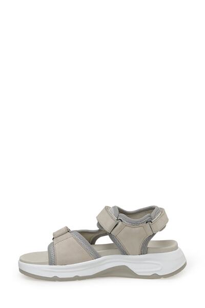 lumberjack UMORE 3FX Bej Kadın Kalın Taban Sandalet