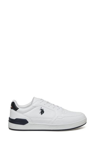 U.S. Polo Assn. Ανδρικά αθλητικά παπούτσια PARK PU 3FX White