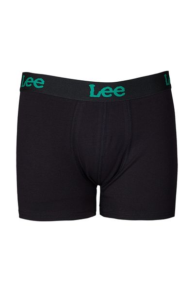 Lee Schwarze Einzel-Boxershorts mit normaler Passform und normaler Passform