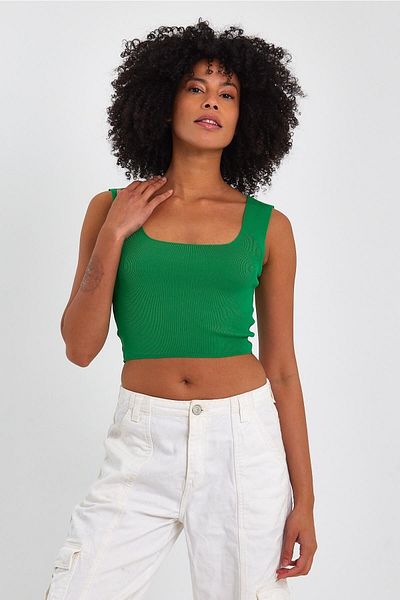 ALEXANDERGARDI ALEXANDERGARDİ SQUARE COLLAR CROP ATHLETE (A90779-S)