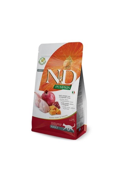 N&D Nd Pumpkin Tahılsız Kısır Kedi 5kg Bıldırcın Balkabağı Ve Narlı Kısırlaşt...