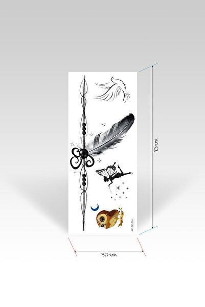 Artikel Halhal Geçici Tattoo -9, Bilek Tattoo, Ayak Tattoo, Geçici Dövme