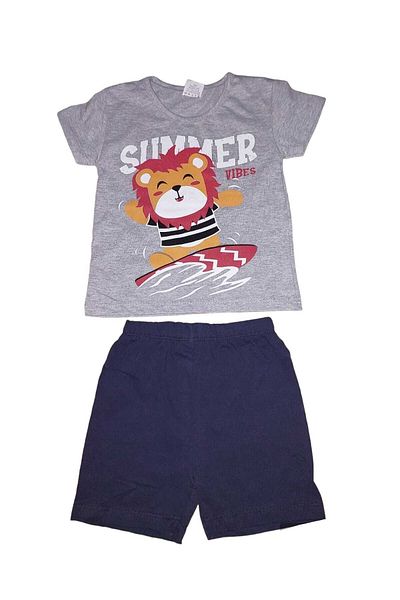 Bebemod Lion Printed Baby Set