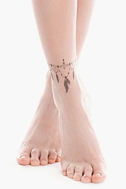 Artikel Halhal Geçici Tattoo -5, Bilek Tattoo, Ayak Tattoo, Geçici Dövme