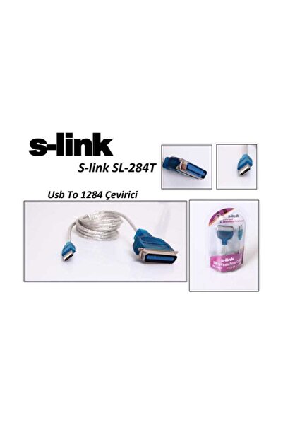 S-LINK SL-284T USB 2.0 TO PARALEL PRINTER KABLOSU