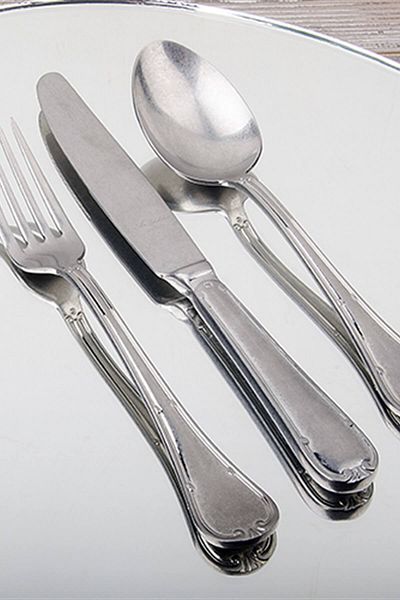 Aryıldız Tulip Vintage Series Fork-Spoon-Knife Set