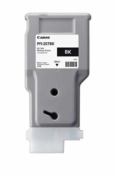 Canon 8789B001 PFI-207 BK SIYAH KARTUS (300 ML) IPF 680/IPF 685/IPF 780/IPF 785