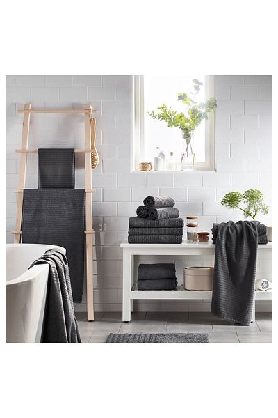 IKEA Vagsjön, Bath Towel, 100X150 Cm, Dark Gray