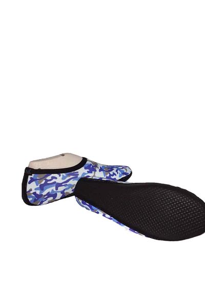Savana Pantofi de mare unisex de camuflaj albastru Mk-906