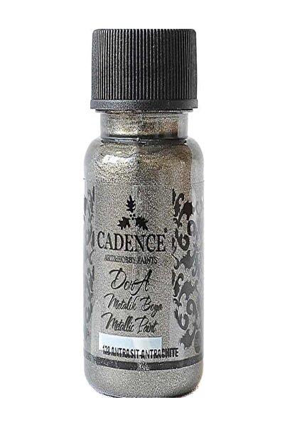 Cadence Dora Simli Metalik Boya 138-Antrasit 50ml