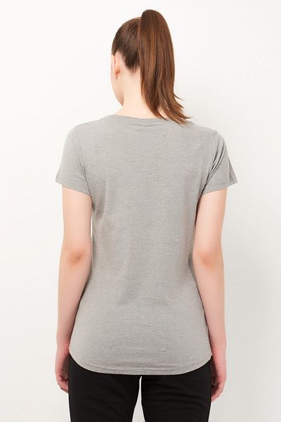 hummel HMLFLORELLA T-SHIRT S/S ΓΚΡΙ MELANGE Γυναικείο T-Shirt 100580936