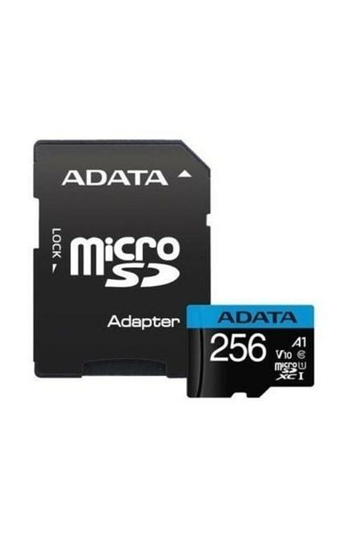 Adata Micro SD 100/25MB/s Class10 Memory Card 256 GB AUSDH256GUICL10A1-RA1