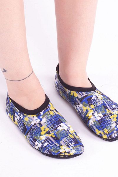 Savana White Flower Unisex Sea Pantofi mavicicek
