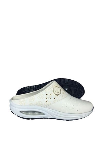 Hipokrat White Women's Slippers with HIPOAIRWHITE HOLE