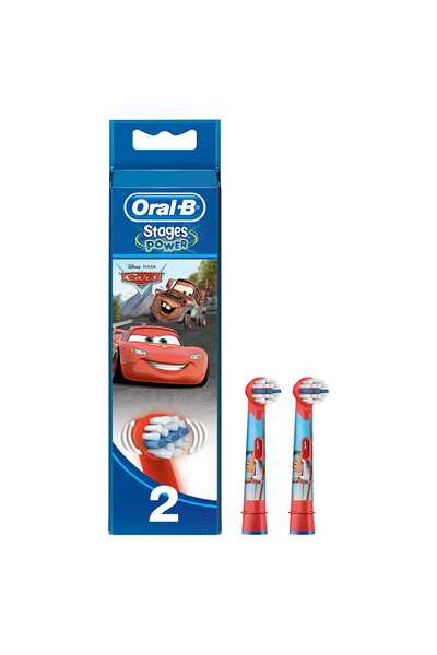 Oral-B Stages Çocuklar İçin Diş Fırçası Yedek Başlığı Cars 2