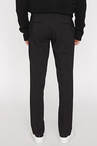 Koton Men's Black Trousers 9YAP49192NW