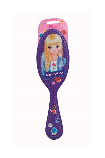 Top Model Hair Brush 63 Purple Nur