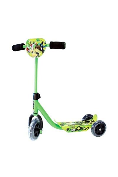 Ekincioğlu Ben 10 3 Tekerlekli Çocuk Scooter Metal Gövdeli Erkek Çocuk Üç tekelekli Skutır