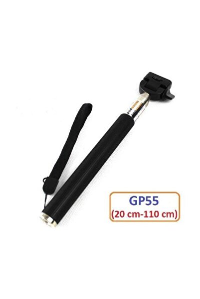 Gplus Eken Xiaomi Sjcam Uyumlu 110 cm Teleskopik Selfie Çubuğu GP55