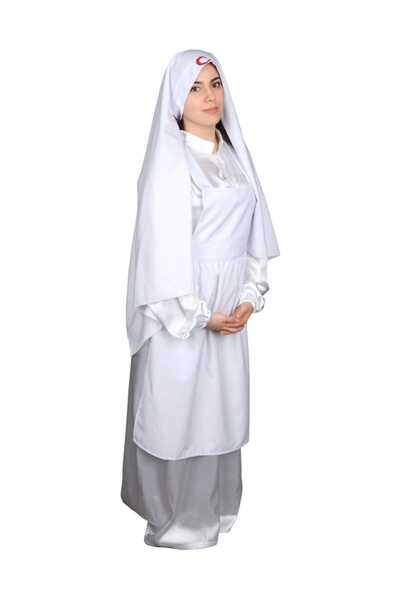 Annee Bakk Çanakkale Savaşı Hemşire Kadın Kostümü