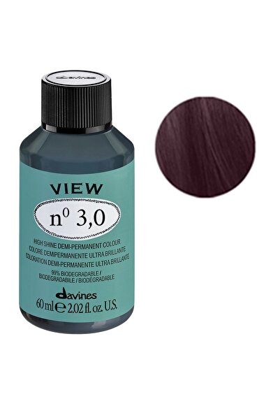 Davines View Yarı Kalıcı Saç Boyası 60 ml - 3,0 Koyu Kahve 8004608259930 (Oks...