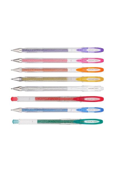 Unibal Uni-Ball Signo Sparkling 1.0 Jel Kalem Set - 5'Li Set