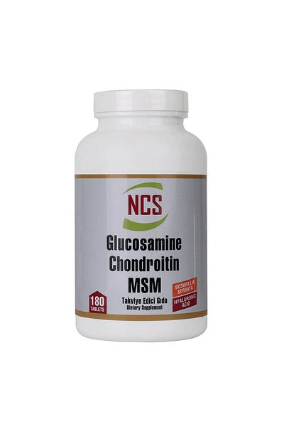 NCS Glucosamine Chondroitin 180 Tablet Msm Hyaluronic Acid