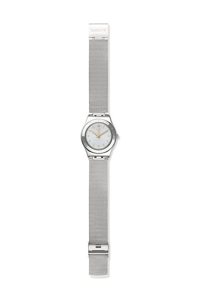 Swatch Women's Silver Wristwatch Yls187M