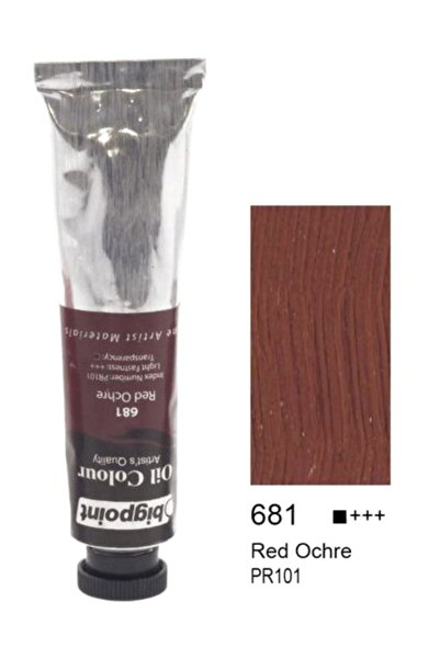 Bigpoint Yağlı Boya 200 ml. 681 - Red Ochre
