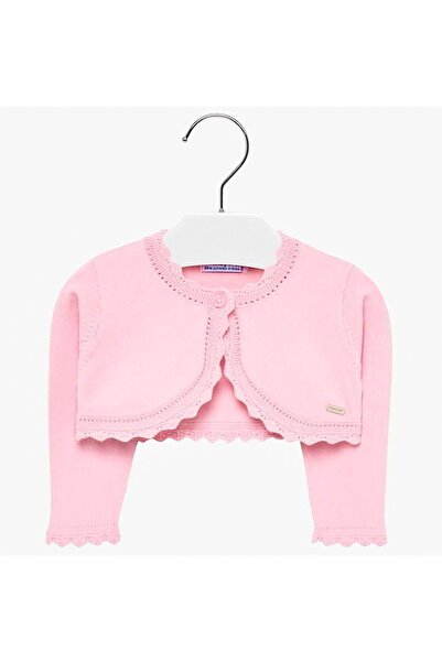 MAYORAL Pembe Kız Bebek Örme Bolero