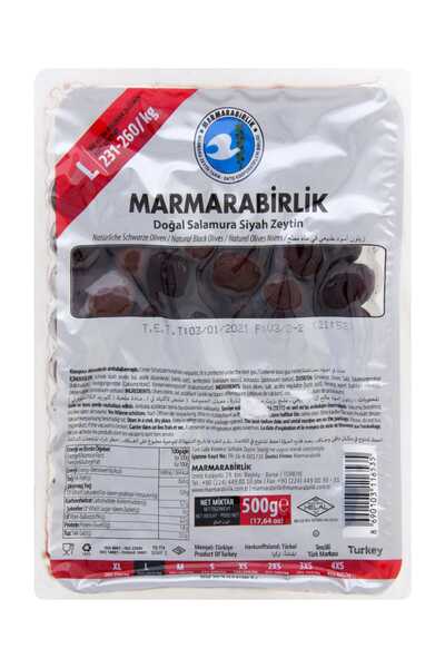 MarmaraBirlik Hiper Zeytin 500 gr 231 - 260 Adet