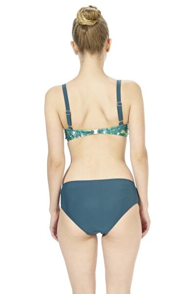 Estiva Γυναικείο πράσινο μπικίνι από σιλικόνη που μπορεί να αφαιρεθεί