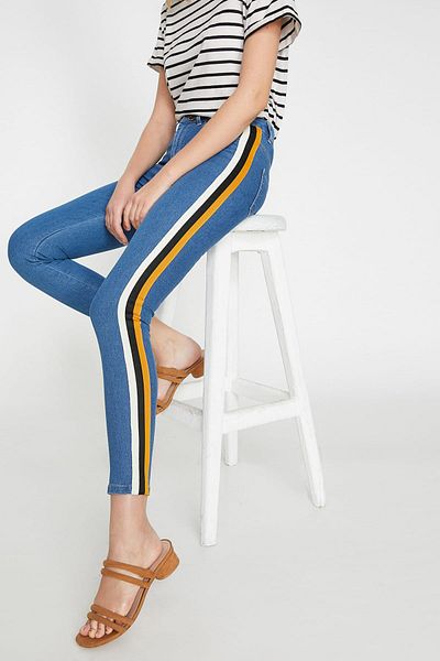 Koton Women's Mixed Jean 9YAK47708MD