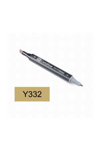 Be Creative Twin Art Marker Kalem Walnut Y332