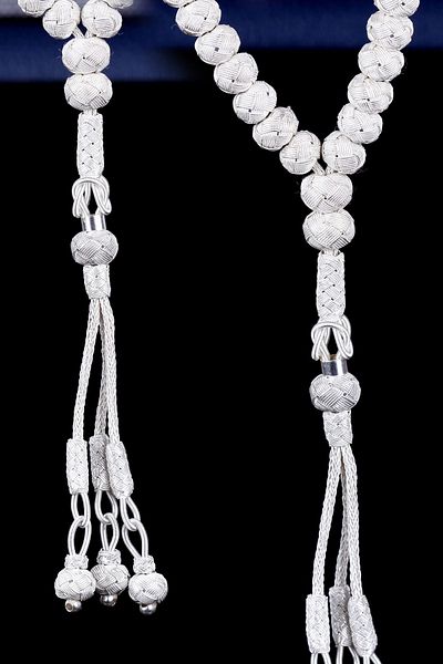 TESBİHCİBABA Small Size Hand Knitted Kazaz Rosary Tb1557