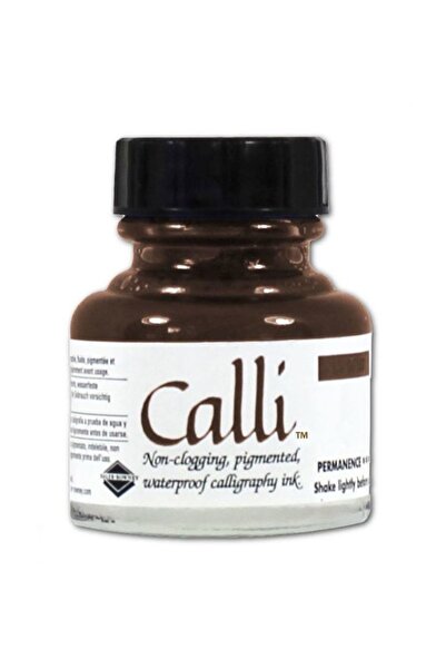Daler Rowney Calli Kaligrafi Mürekkebi 29,5ml N:012 Brown