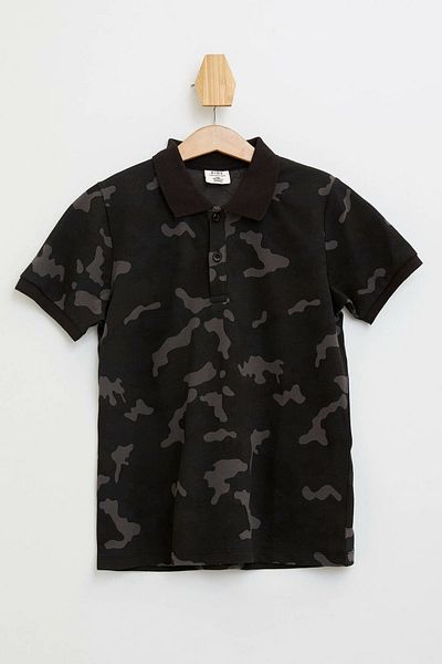 DeFacto Boy's Short Sleeve Polo T-Shirt