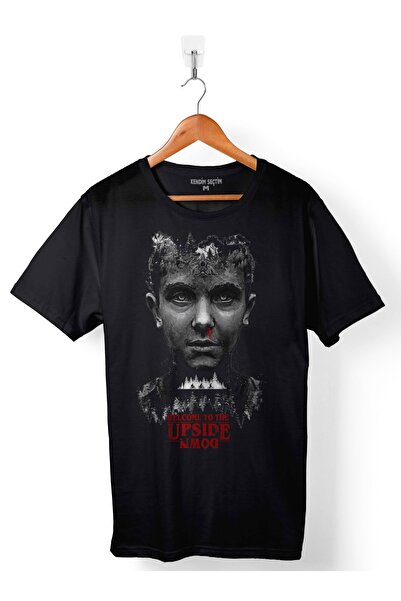 Kendim Seçtim STRANGER THINGS ELEVEN FACE UPSIDE DOWN BIKE MUŠKA MAJICA - T01...