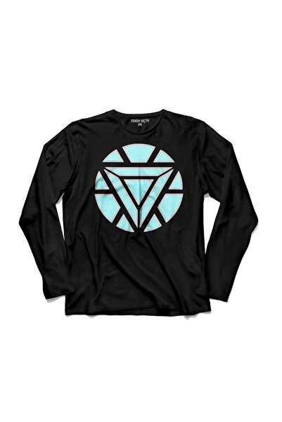 Kendim Seçtim Arc Reactor Iron Man Majica dugih rukava Iron Man