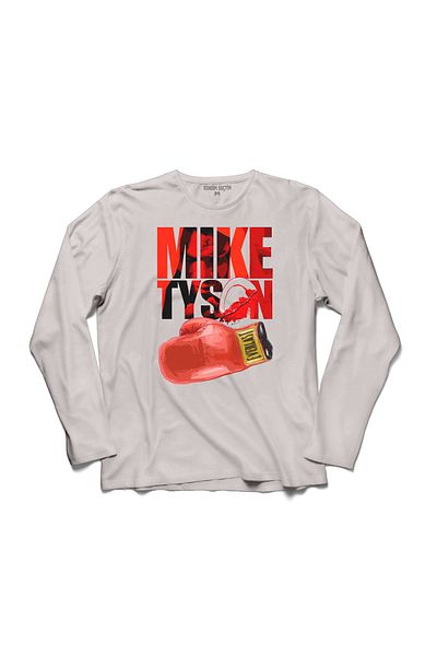 Kendim Seçtim Tricou cu mânecă lungă Mike Tyson Boxing Fight Boxer Champion Champions