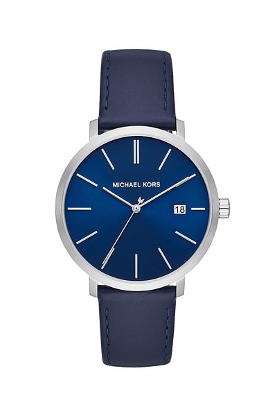 Michael Kors MICHAEL KORS Unisex Adult Analogue Quartz Watch with Leather Strap MK8675