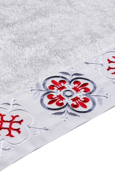 Minteks Пастораль 30X50 см. Ірис - Сірий рушник