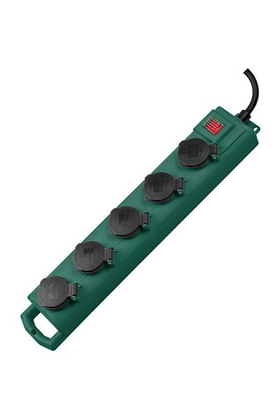 Brennenstuhl Super-Solid SL IP54 Licensed 5-Piece Extension Socket