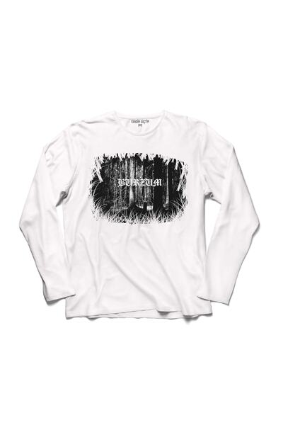 Kendim Seçtim Tricou Burzum 1992 Black Metal cu mânecă lungă Tricou imprimat pentru copii