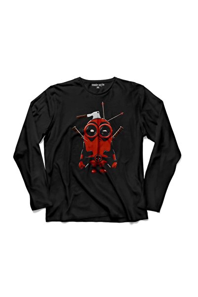 Kendim Seçtim DEADPOOL MINION MINIONS MAJICA SA DUGIM RUKAVIMA - T042097
