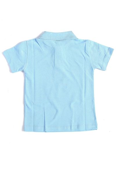 Alme Tricou albastru cu maneca scurta 6-16 ani Scoala pentru copii Lakos Tricou 80238