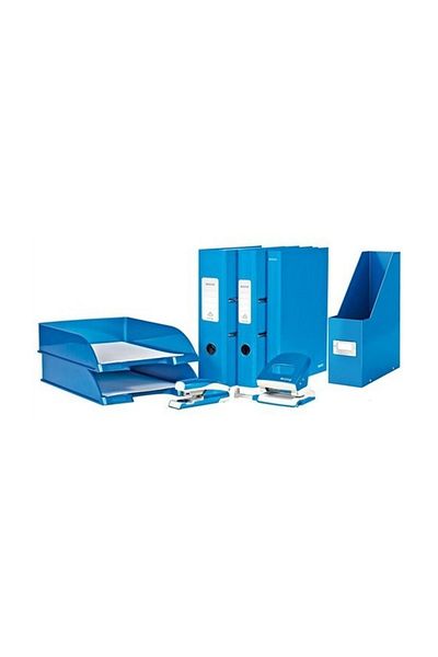 Leitz 9991 Model Metalic File Wow Blue Office Set